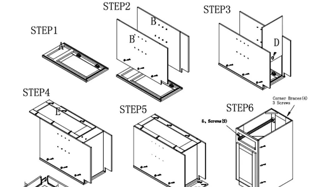 RTA Cabinets: The Convenience of Ready-to-Assemble Solutions