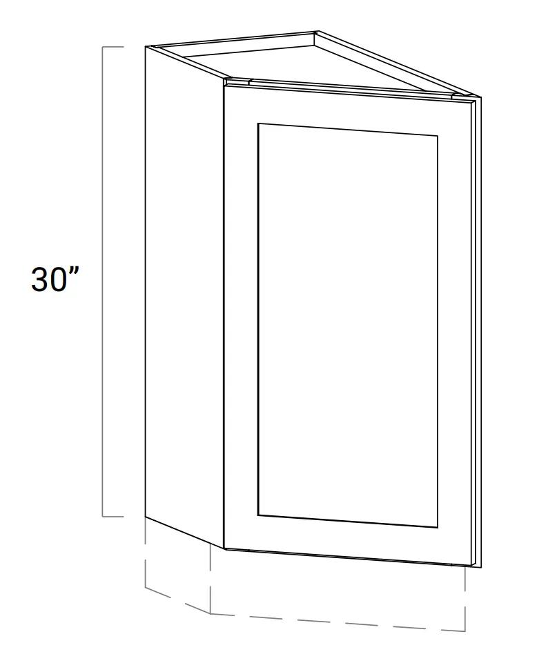 BASE CABINETS - Angled Full Height Base - AFHB12