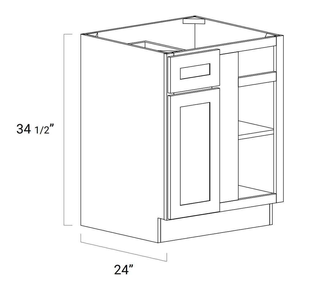 BASE CABINETS - Base Blind Corner - BBC39-42