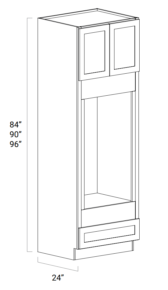 TALL CABINETS - Double Oven Cabinet - OVD3084