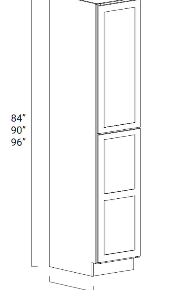 TALL CABINETS - Utility Pantry Single Door - UP1890 L-R